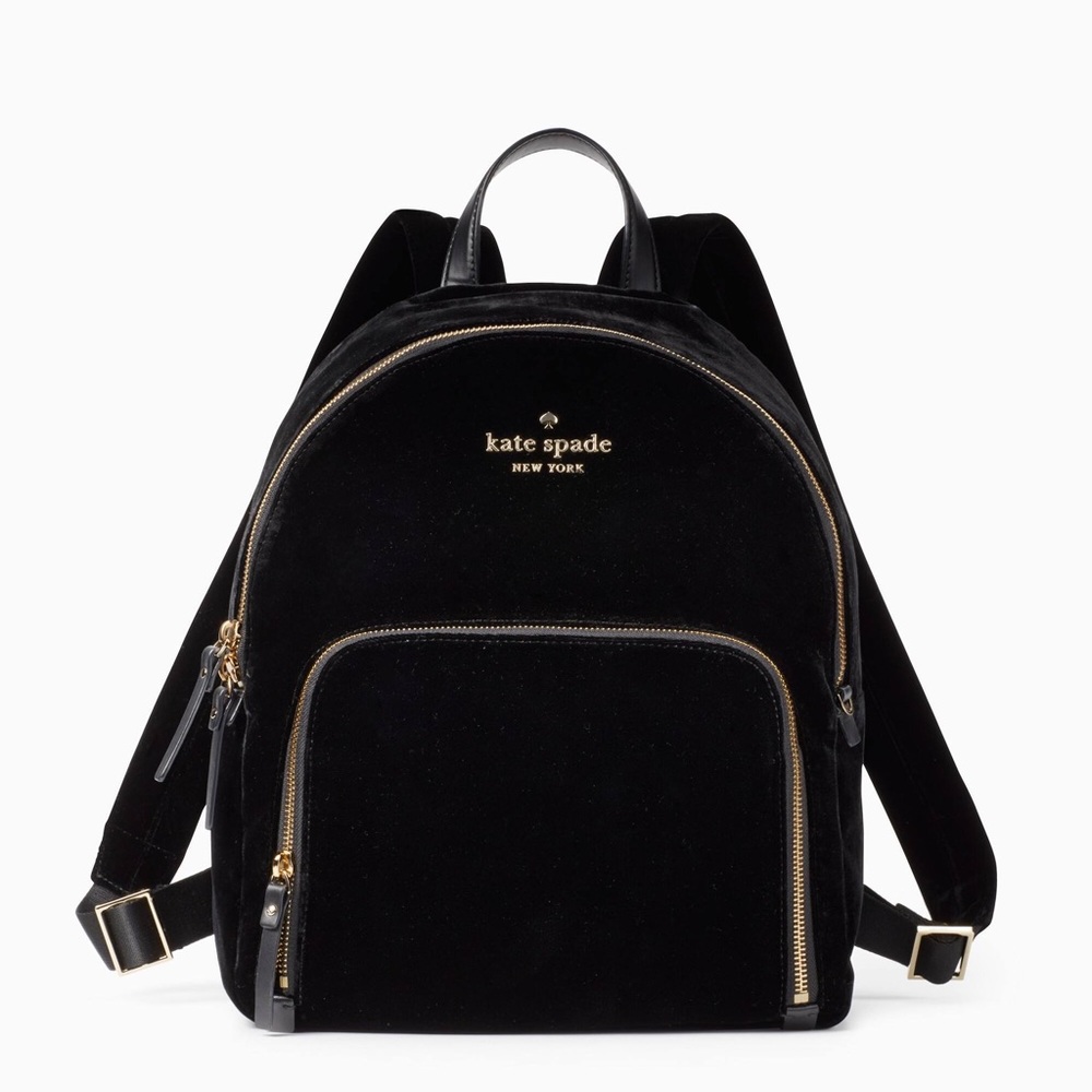 NWT Kate Spade Watson Lane Velvet Hartley Backpack